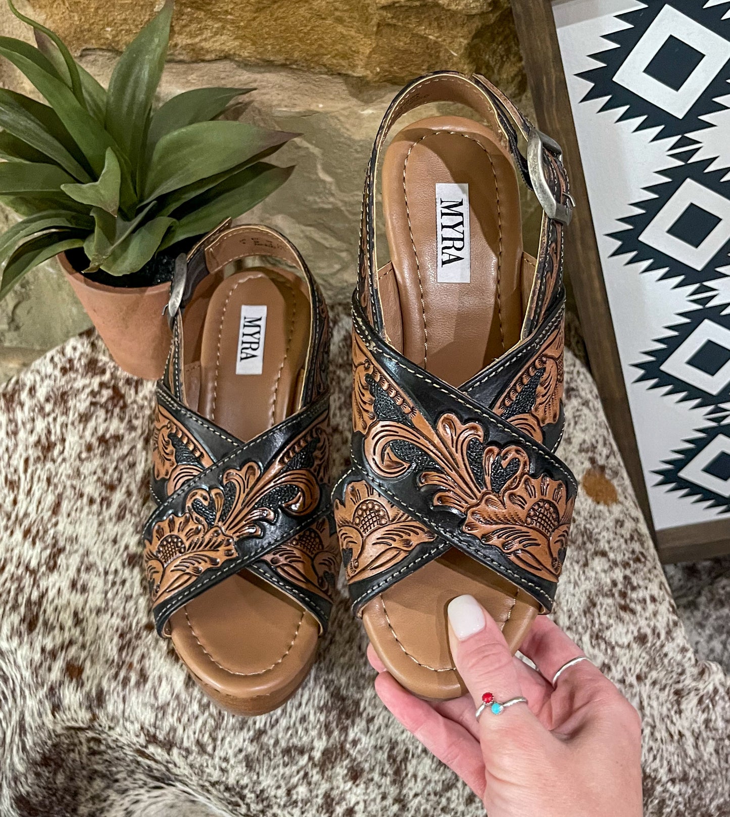 Flower Ridge Myra Wedges