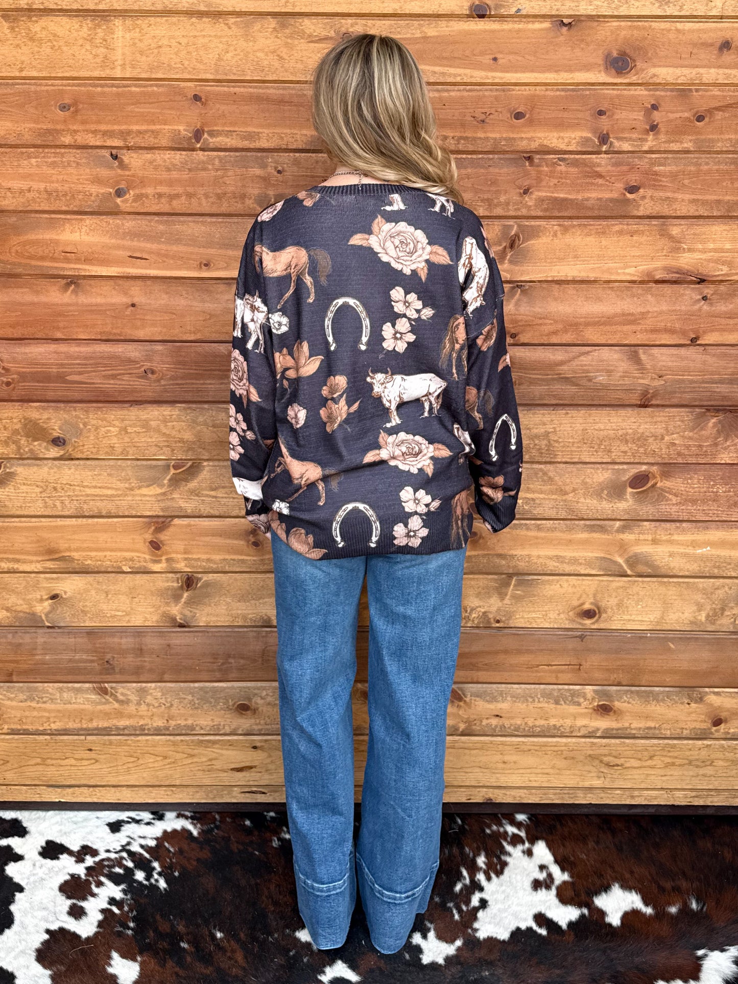 The Floral Bull Long Sleeve