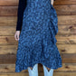 Saddle Up Ruffle Skirt *Navy