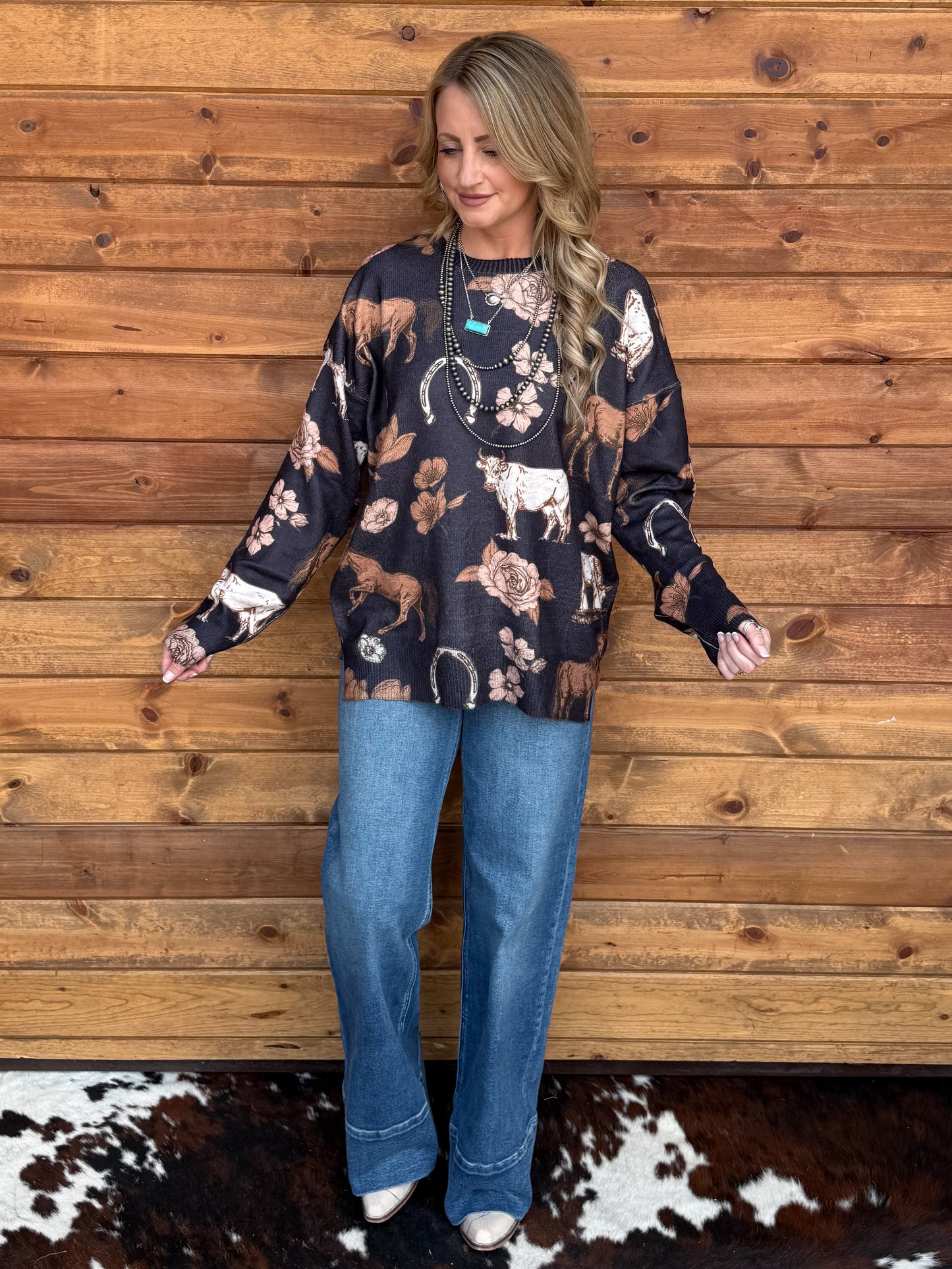 The Floral Bull Long Sleeve