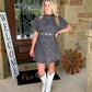 Wild Wild West Cowboy T-Shirt Dress