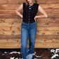 Simple Button-Up Tank *Black