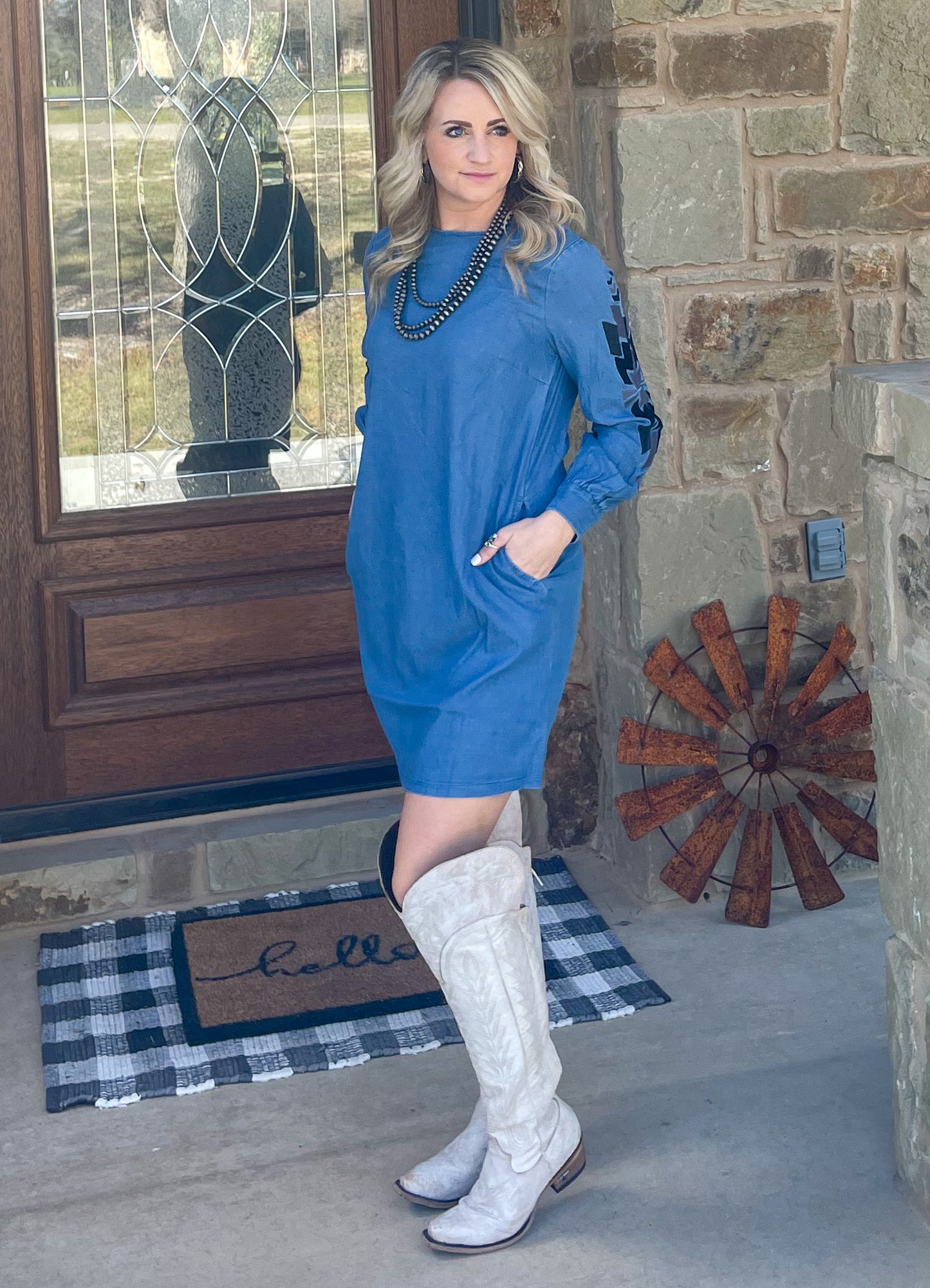 True Classic Denim Dress