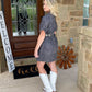 Wild Wild West Cowboy T-Shirt Dress