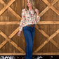 Rose Cowboy Blouse