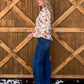 Rose Cowboy Blouse