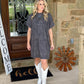 Wild Wild West Cowboy T-Shirt Dress