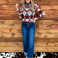 Southern Roots Mesh Top