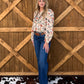 Rose Cowboy Blouse