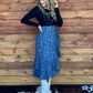 Saddle Up Ruffle Skirt *Navy