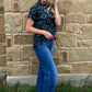 Midnight Aztec Top