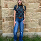 Midnight Aztec Top