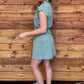 The Suzie Mini Dress *Sea Green