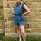 Denim Babe Romper