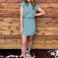 The Suzie Mini Dress *Sea Green