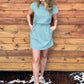 The Suzie Mini Dress *Sea Green