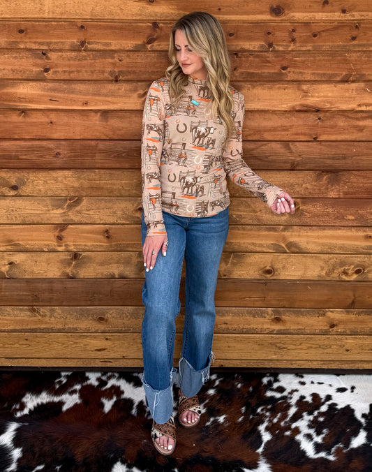 Sunset Ranch Long Sleeve