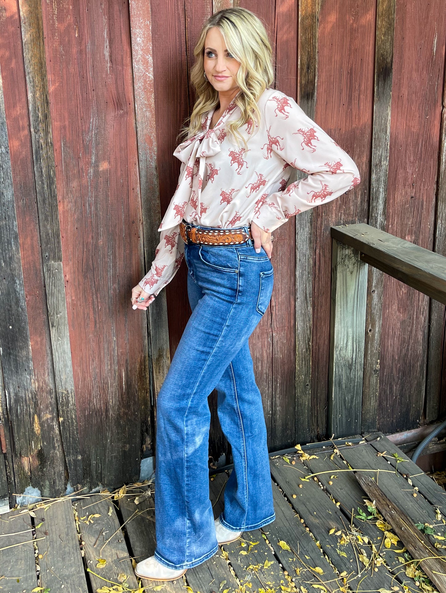 Bull Rider Blouse