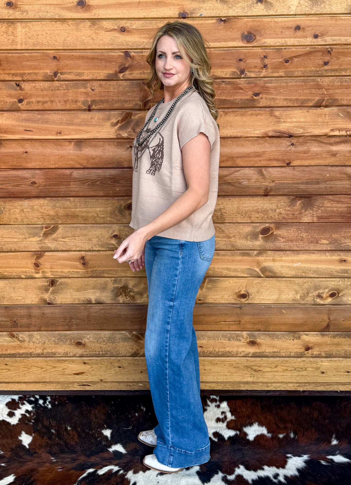 The Rodeo Horse Top *Mocha