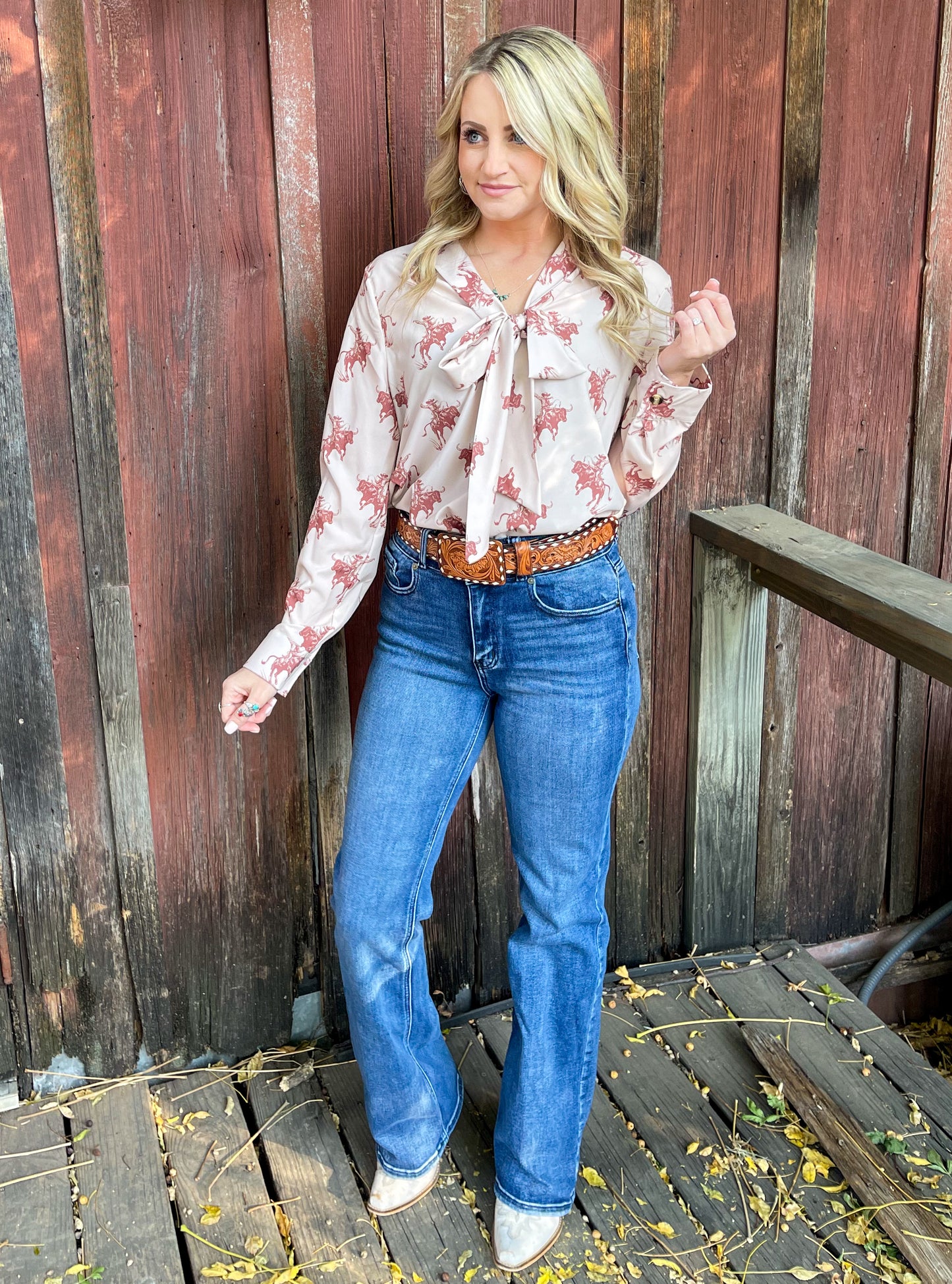 Bull Rider Blouse