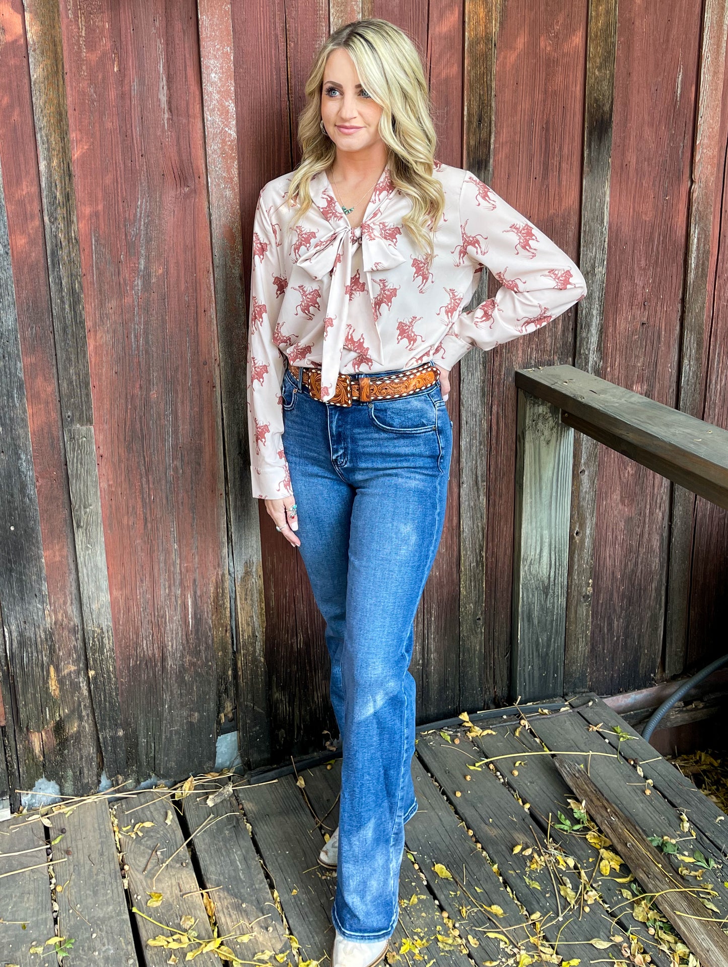 Bull Rider Blouse