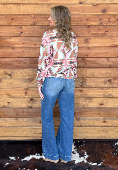 Spring Aztec Long Sleeve