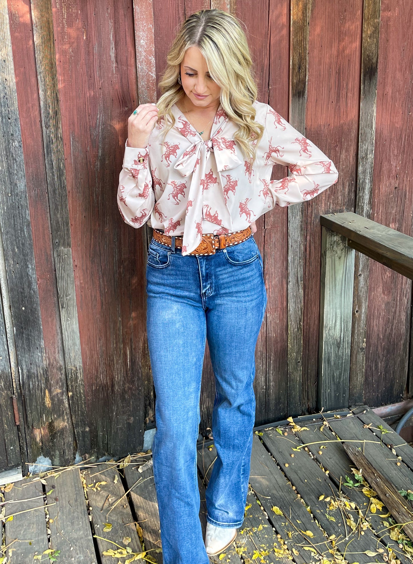 Bull Rider Blouse