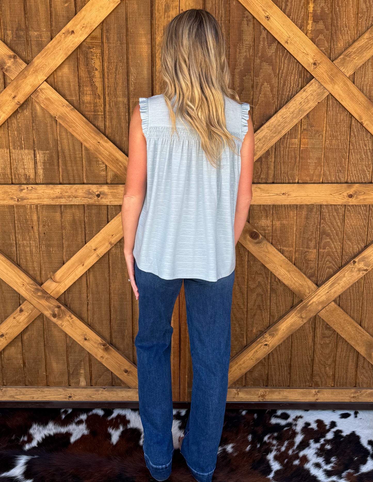Cowgirl Blues Blouse