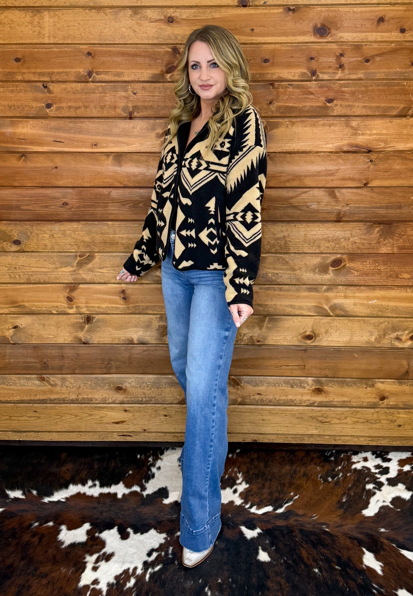 Midnight Aztec Jacket