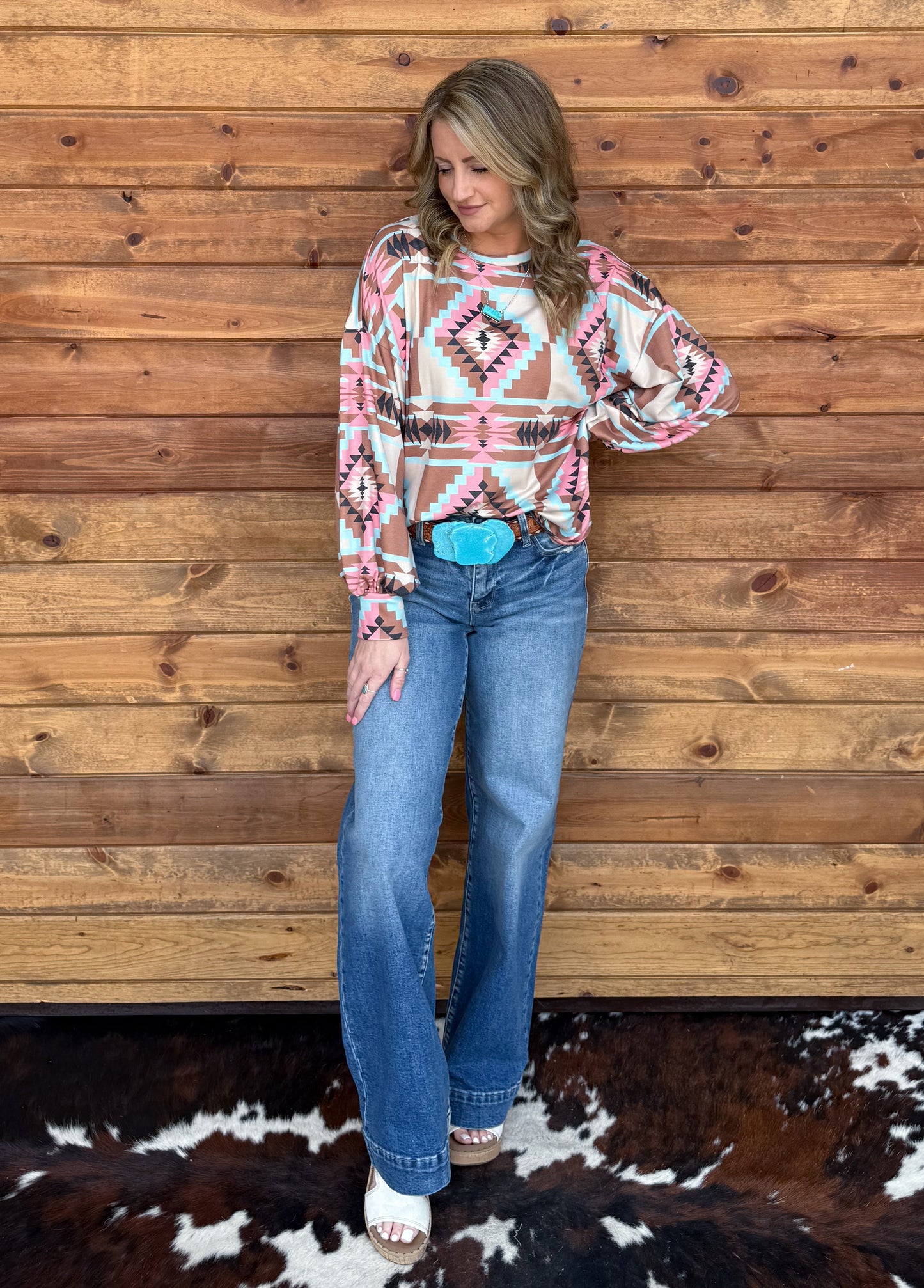 Spring Aztec Long Sleeve