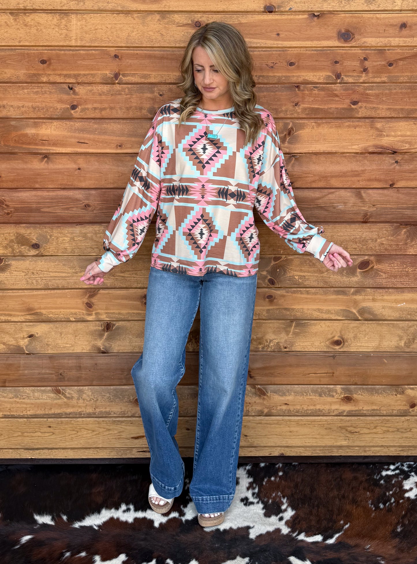Spring Aztec Long Sleeve