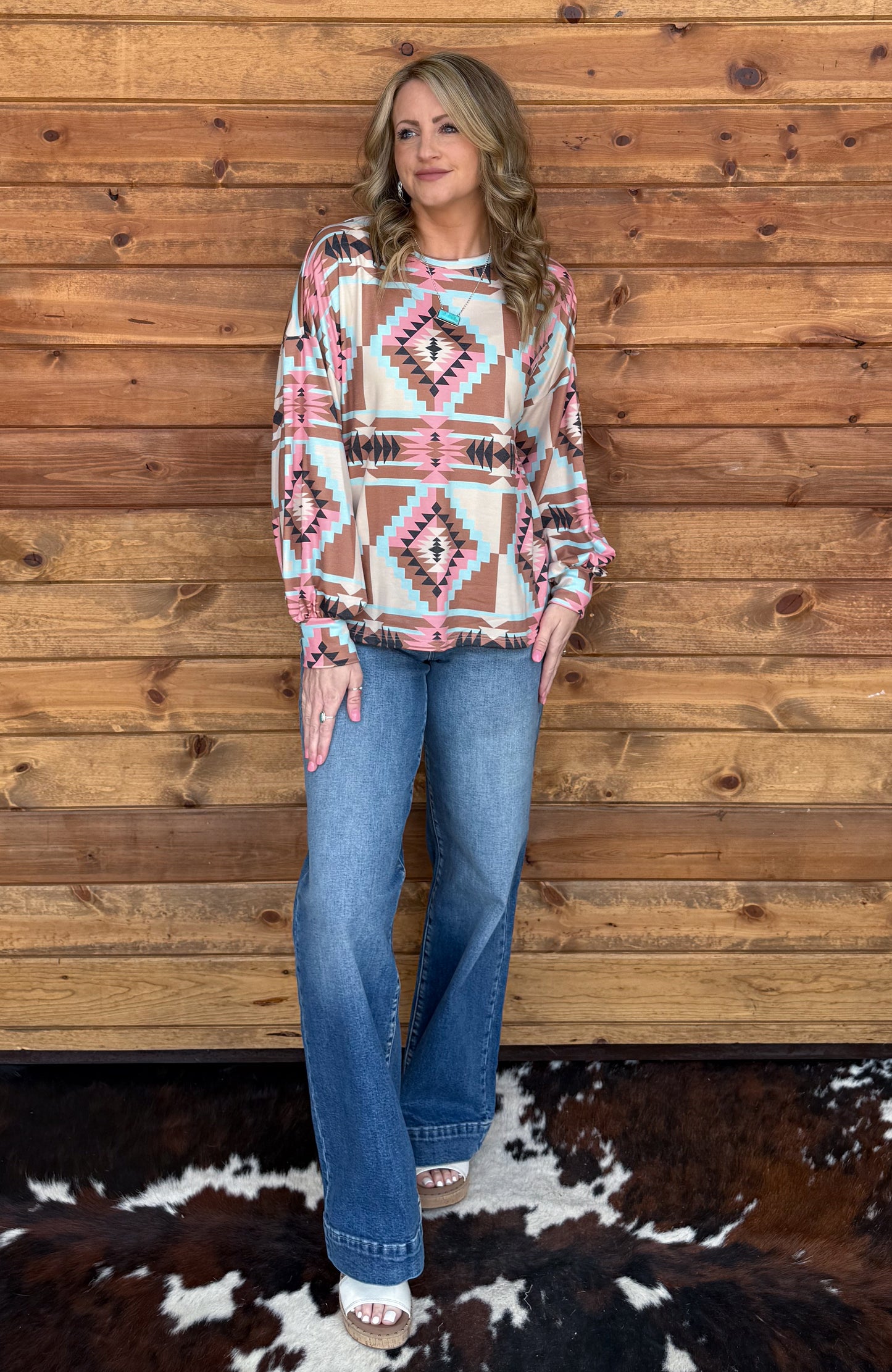 Spring Aztec Long Sleeve