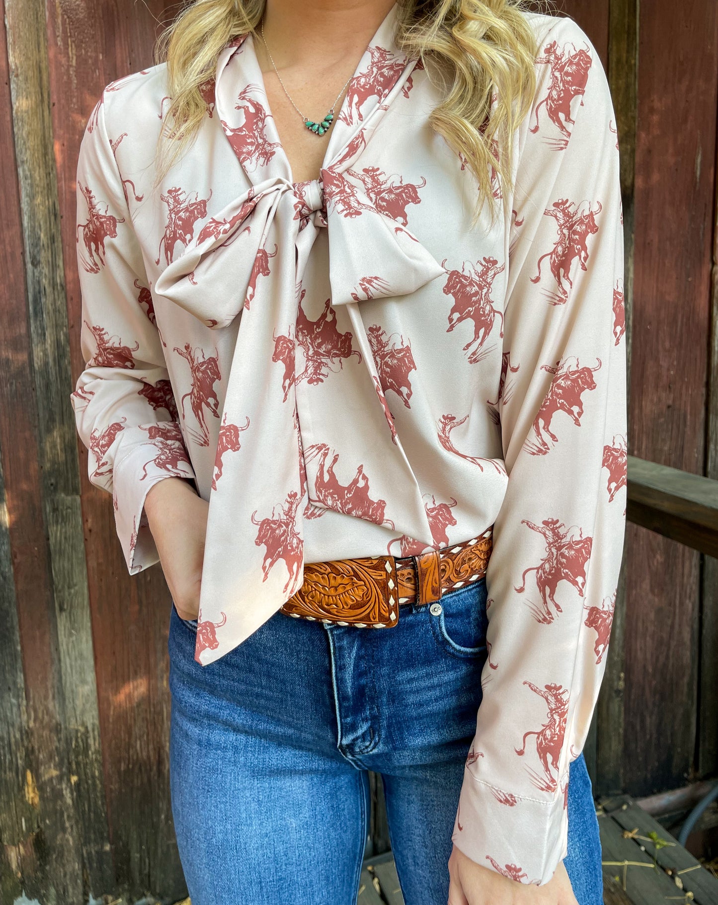 Bull Rider Blouse