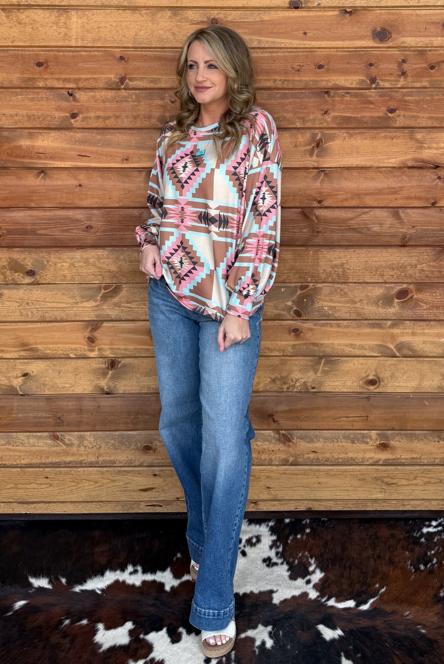 Spring Aztec Long Sleeve