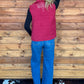 Boot Stitch Vest *Wine