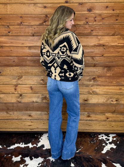 Midnight Aztec Jacket