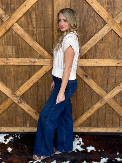 The Taylor Top *Ivory