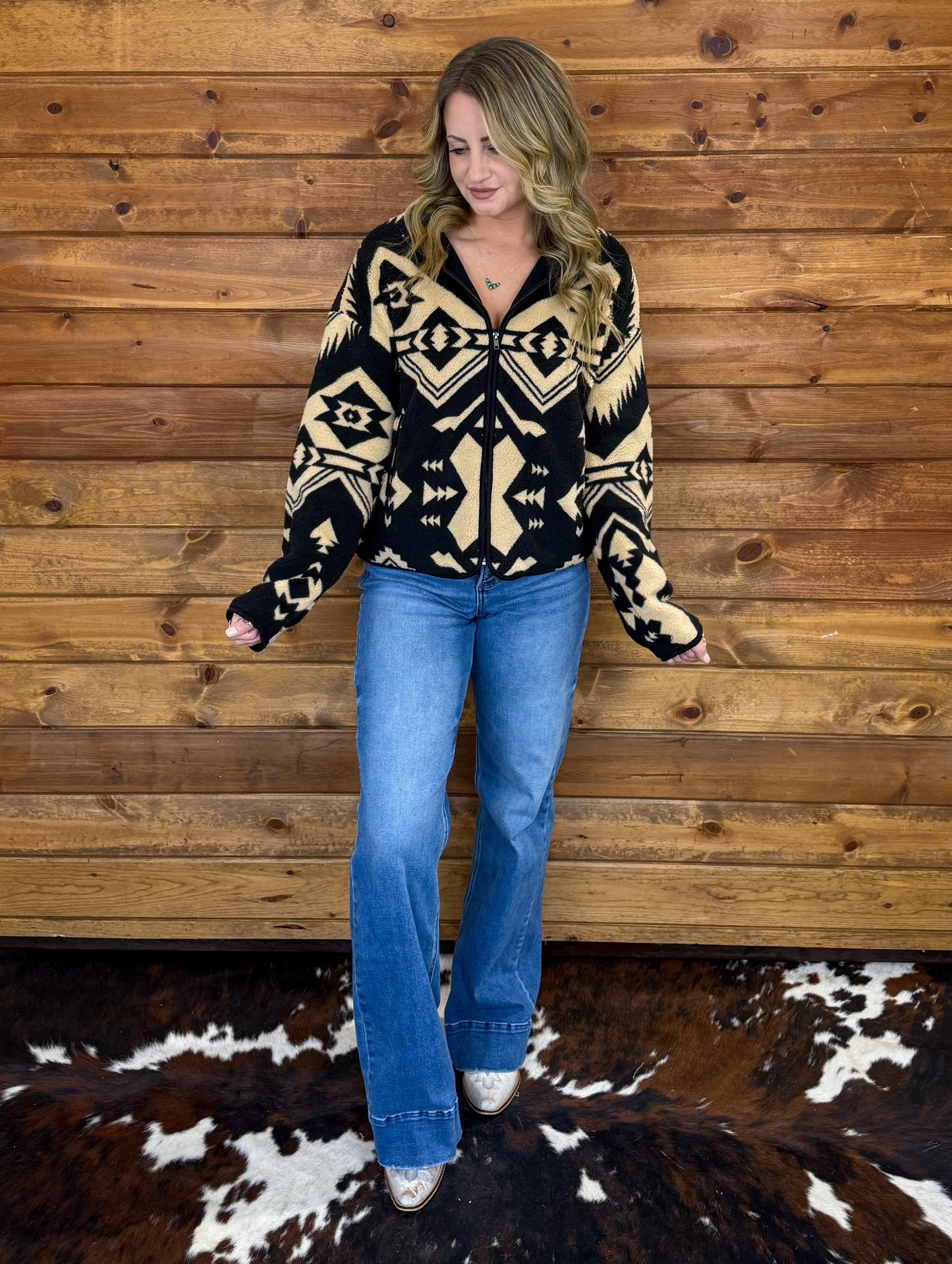 Midnight Aztec Jacket