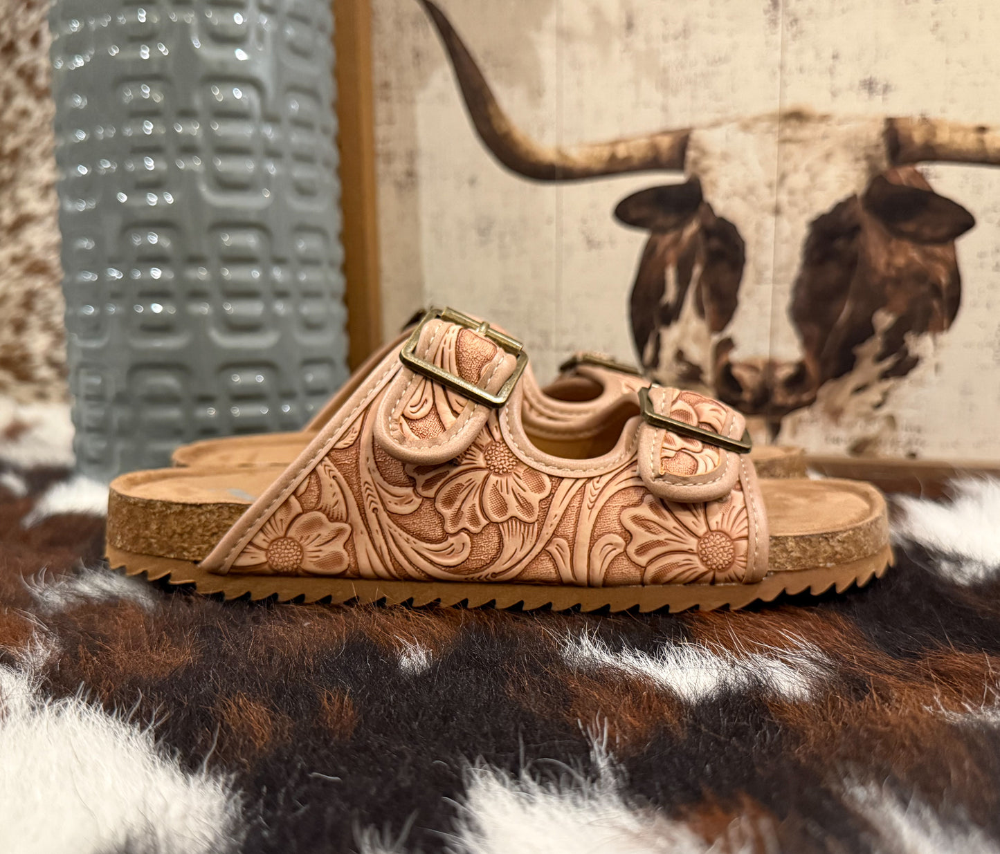 Berry Sandals *Blush