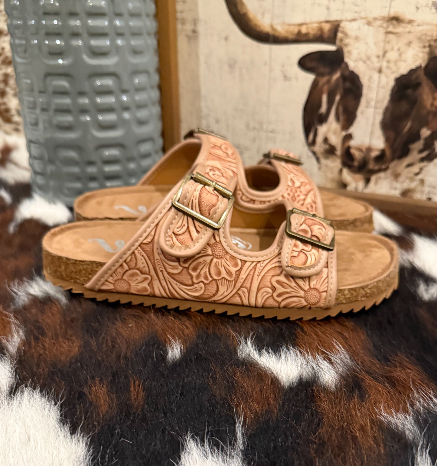 Berry Sandals *Blush