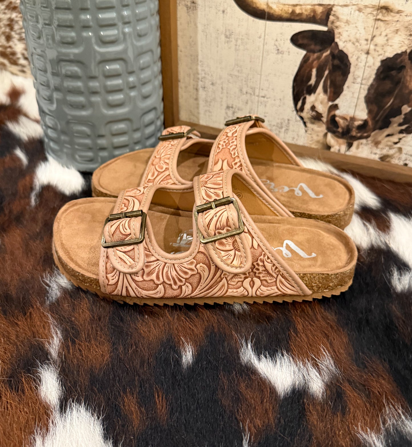 Berry Sandals *Blush