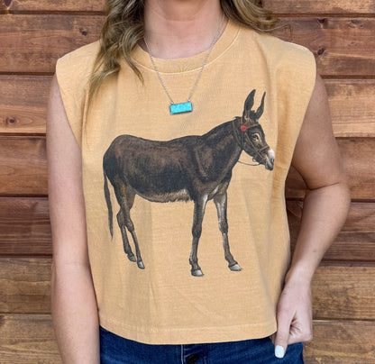 Vintage Donkey Tank