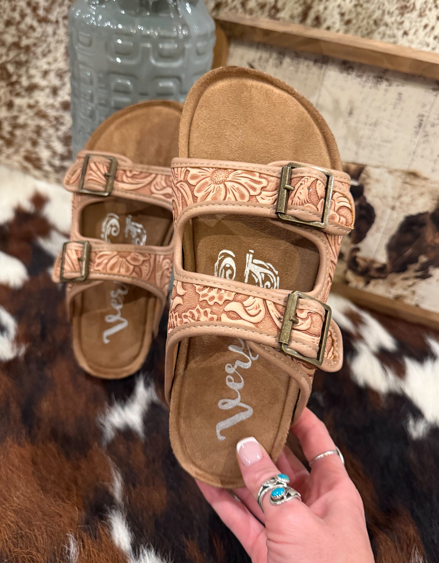 Berry Sandals *Blush