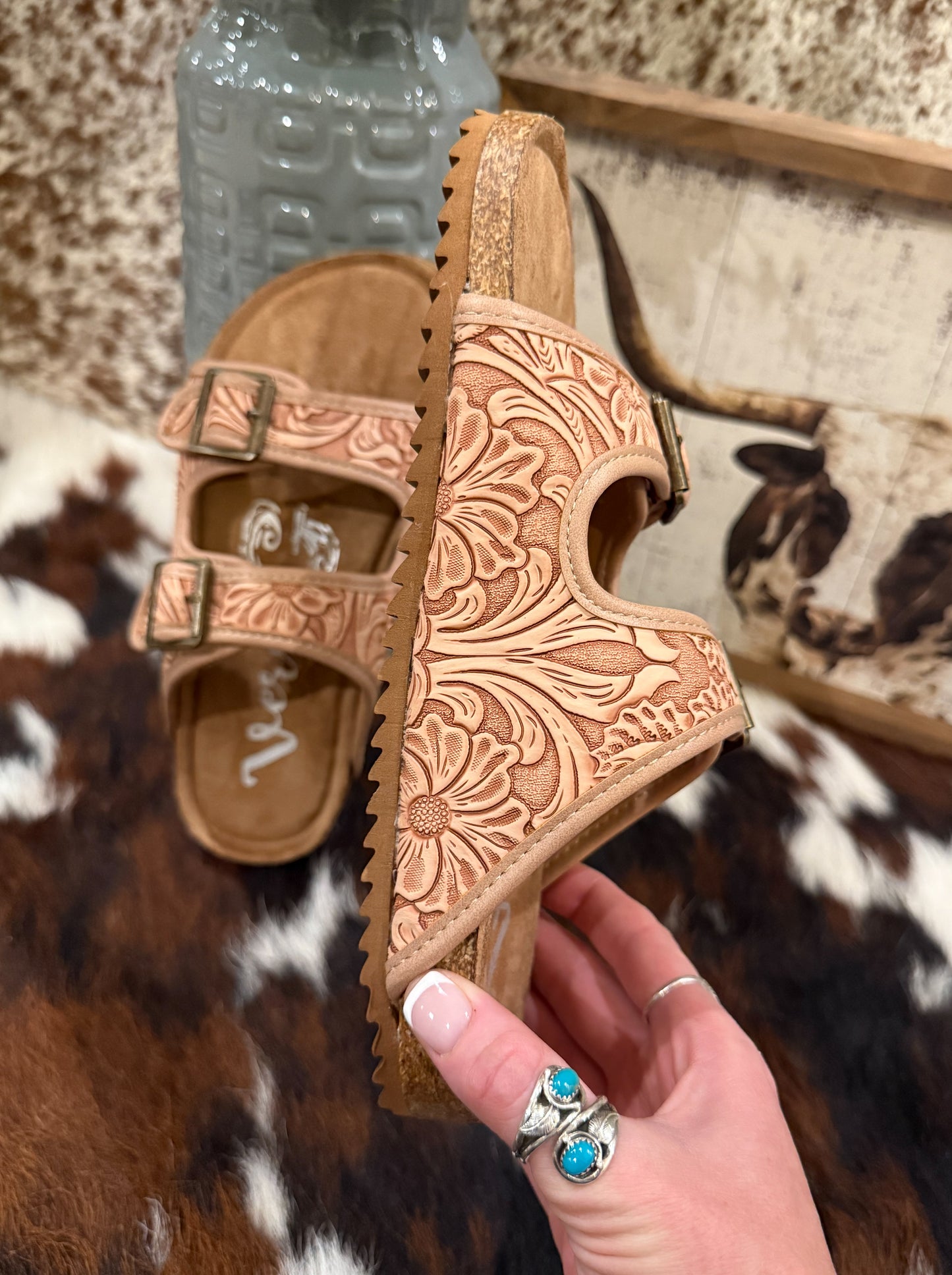 Berry Sandals *Blush