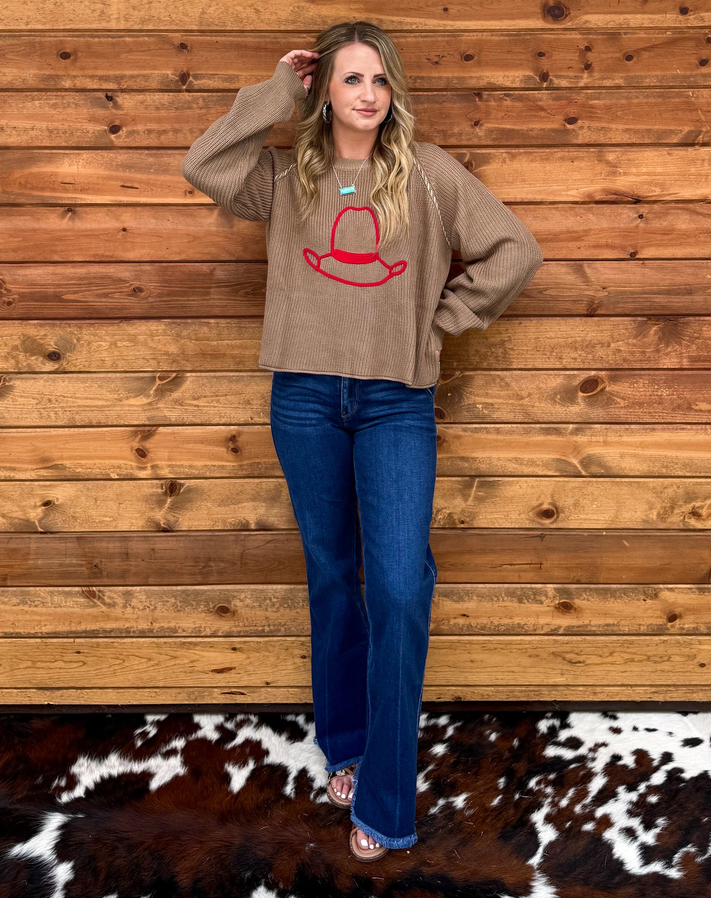 Hats Off Sweater