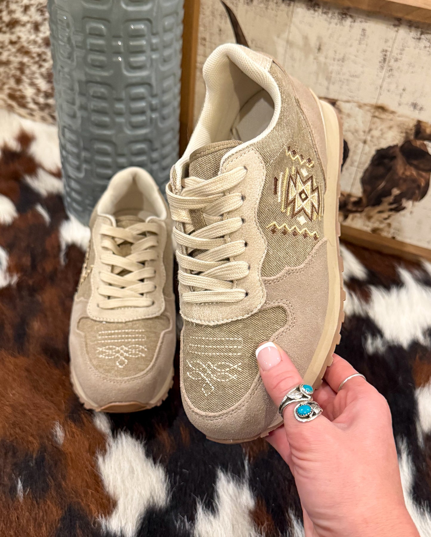 The Western Tennis Shoe *Aztec