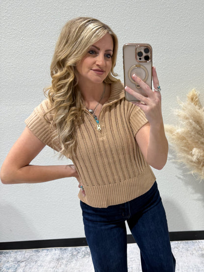 The Taylor Top *Mocha