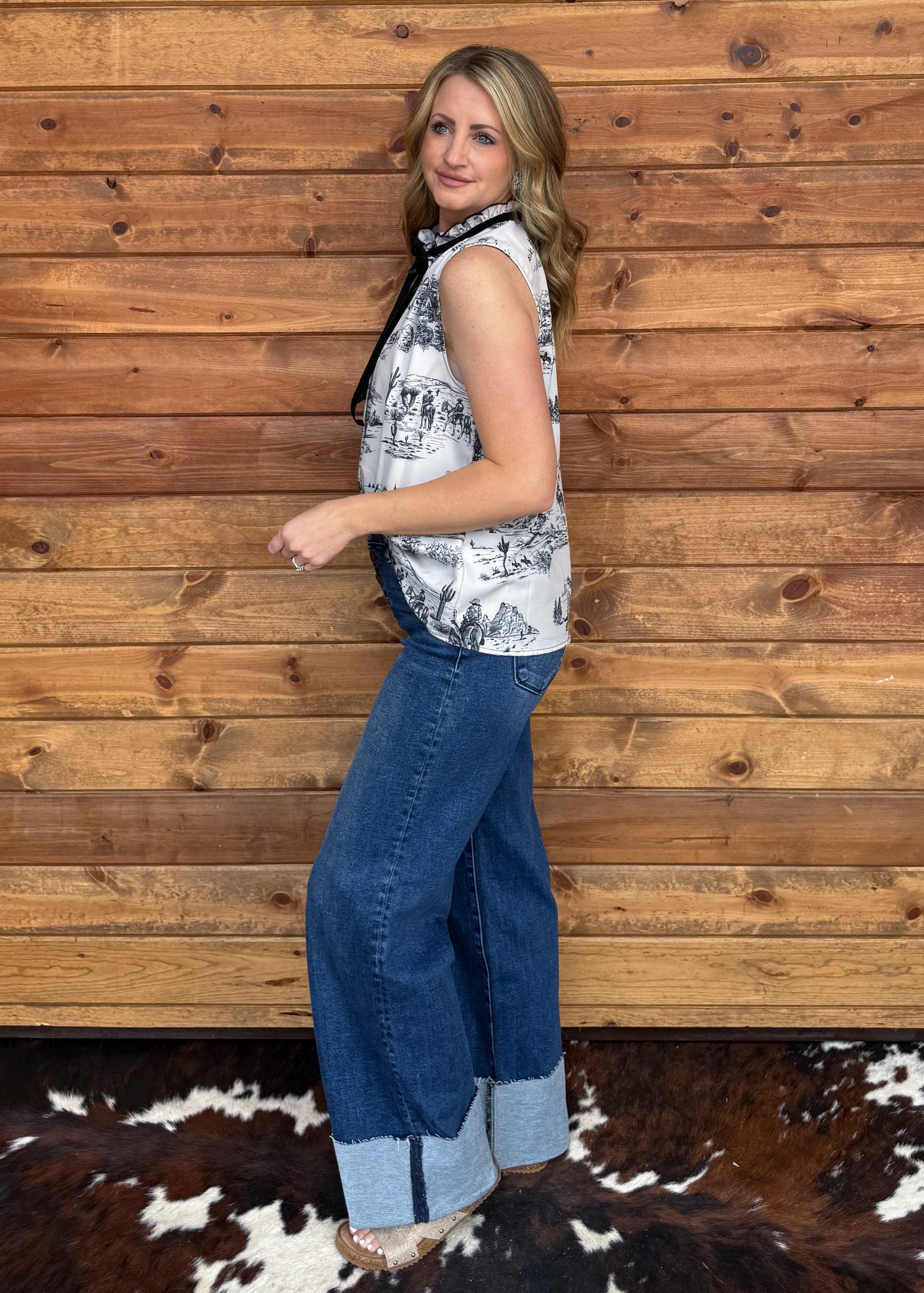 Western Life Dress Tank