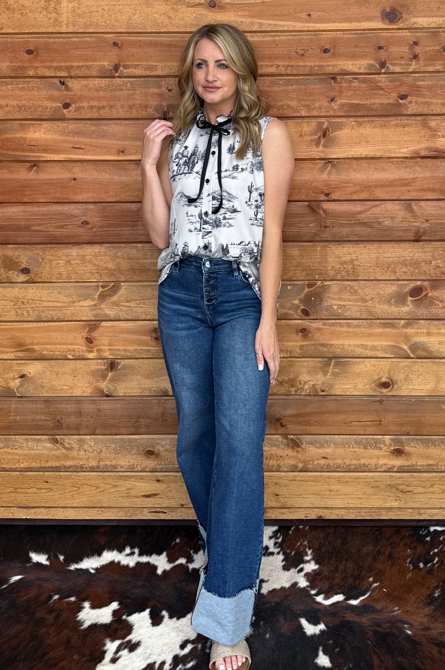 Western Life Dress Tank