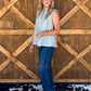 Cowgirl Blues Blouse